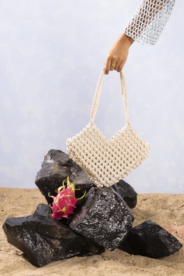 Coastal Knot Crochet Bag
