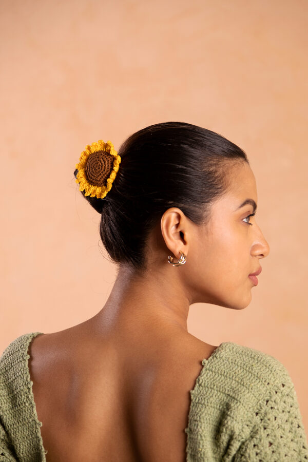 Sunbloom Crochet Rubber Band